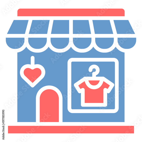Souvenir Shop Vector Icon