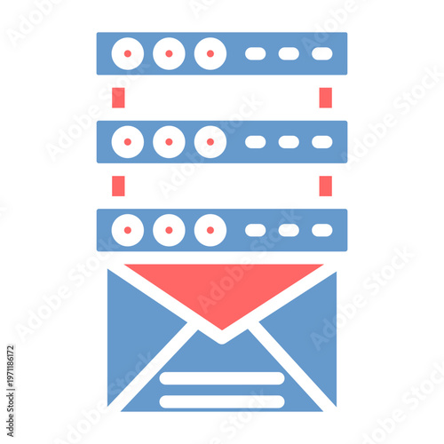 Email Hosting Vector Icon