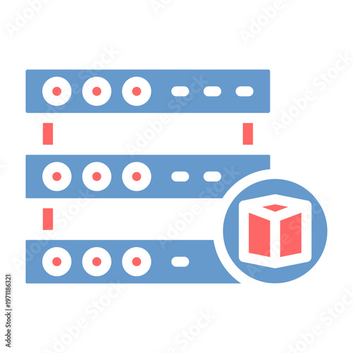 Object Storage Vector Icon