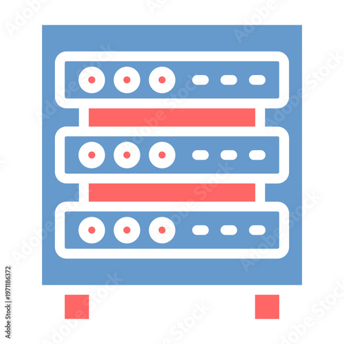 Server Rack Vector Icon