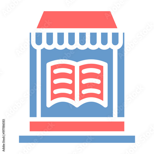 Bookstore Vector Icon