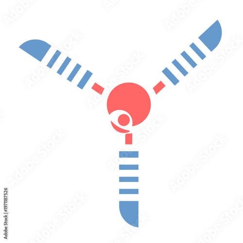 Ceiling Fan Vector Icon