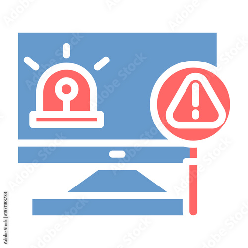 Intrusion Detection Vector Icon