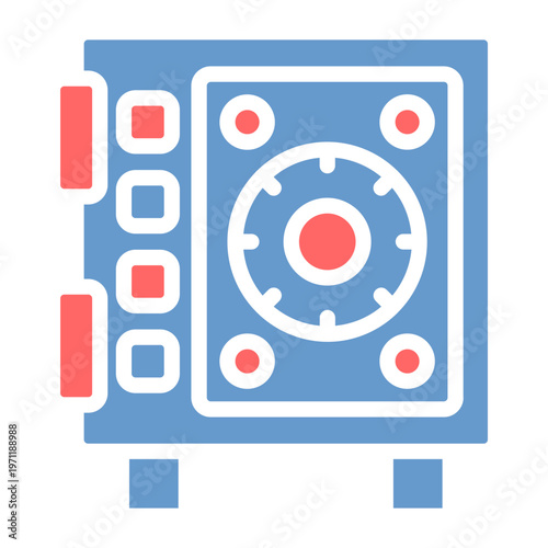 Vault Door Vector Icon