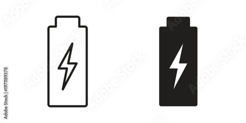 Battery icon concepts pack. icon set vector illustrations eps10