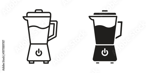 Blender icon concepts pack. icon set vector illustrations eps10