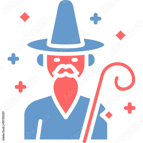 Wizard Vector Icon