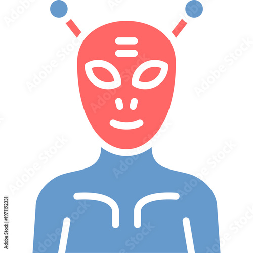 Alien Vector Icon