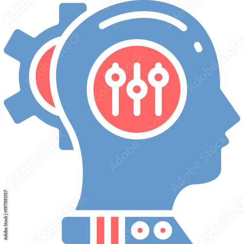 Self Control Vector Icon