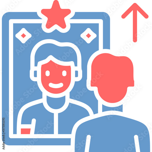 Self Esteem Vector Icon