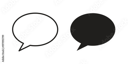 Comments icon concepts pack. icon set vector illustrations eps10