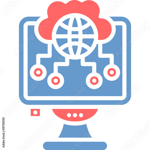 Network Connectivity Vector Icon