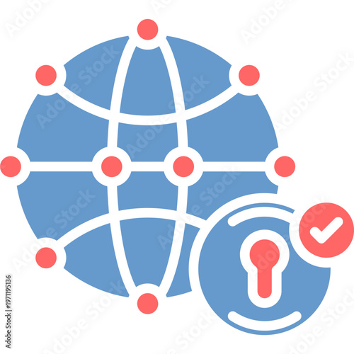 Network Access Control Vector Icon