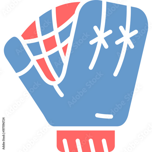 Baseball glove Vector Icon