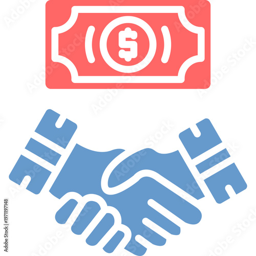 Shady Deal Vector Icon