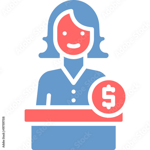 Bribed Judge Vector Icon