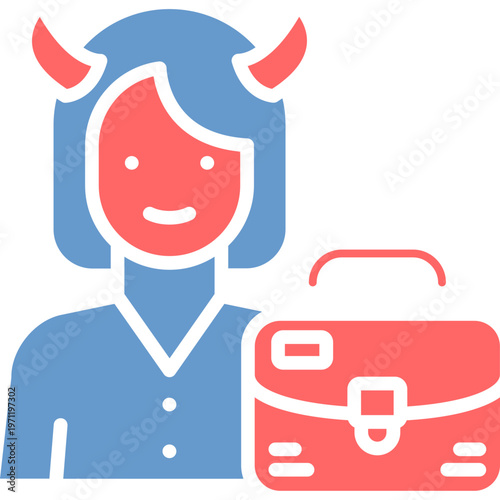 Corrupt Businessman Vector Icon