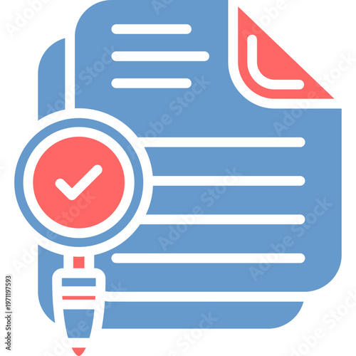 Falsified Records Vector Icon