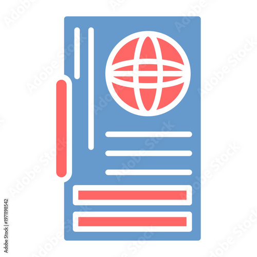 Passport Vector Icon