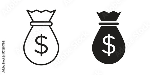 Income icon concepts pack. icon set vector illustrations eps10