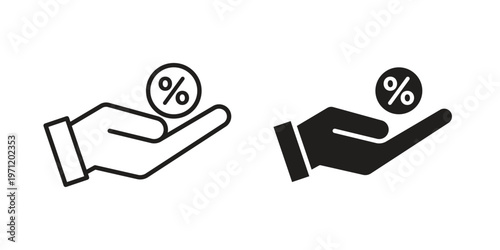 Interest icon concepts pack. icon set vector illustrations eps10