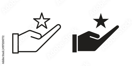 Loyalty program icon concepts pack. icon set vector illustrations eps10