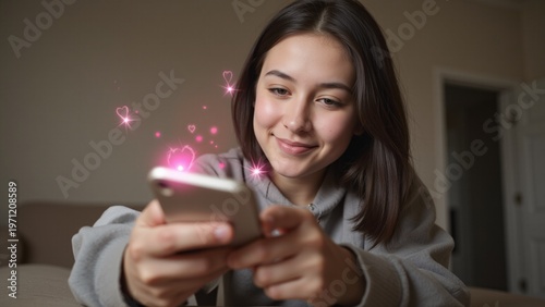 Man Selects Smiling Woman on Dating App