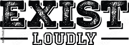 Women's Rights T-shirt, Feminist T-shirt, Exit Loudly