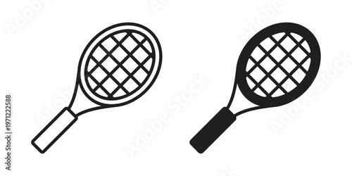 Tennis icon concepts pack. icon set vector illustrations eps10