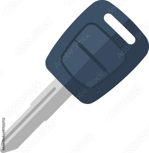 Car Key Fob Closeup View.