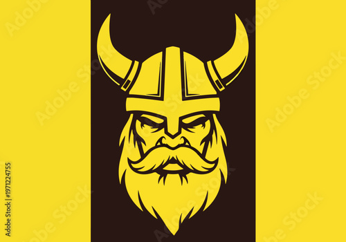 Viking warrior mascot logo with horns: Gaming logo - Gaming Mascot - esport mascot vector illustration  Logo, Mascot, E-Sport, vector mascot - Mascot Logo