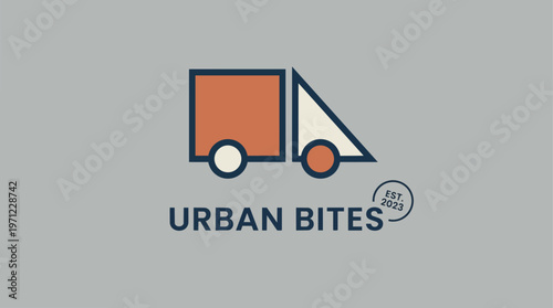 Urban Bites Food Truck Logo.