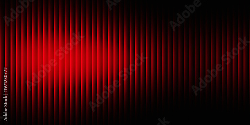 Abstract background with vibrant red vertical lines, forming a gradient from bright crimson to darker tones, creating a dynamic visual effect perfect for modern design.