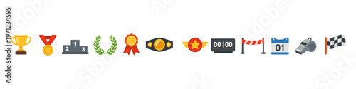 Sports Competition Icons Collection