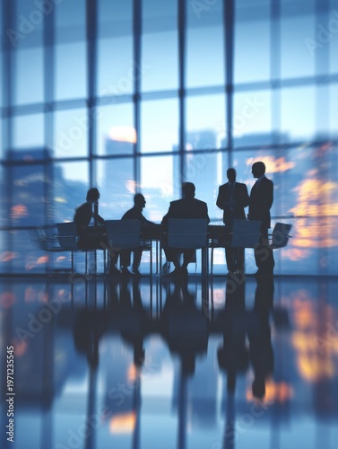 executive compensation negotiation meeting with business background