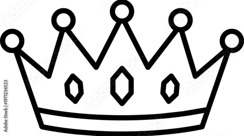 Crown Icon Royal Symbol.