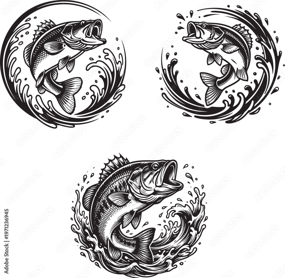 Obraz premium dragon tattoo design