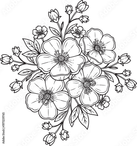 vector floral background