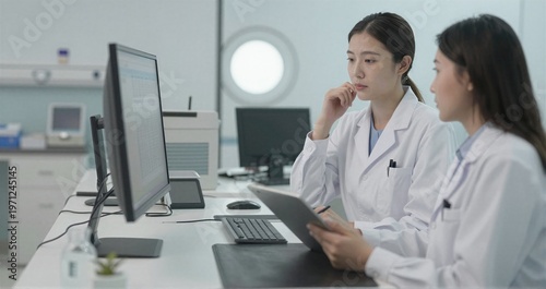 female doctor talking to her patient