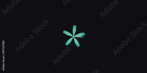 Abstract Sound Wave Design with Audio Frequency Lines on Minimal Background