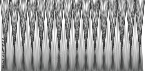 Abstract Sound Wave Design with Audio Frequency Lines on Minimal Background