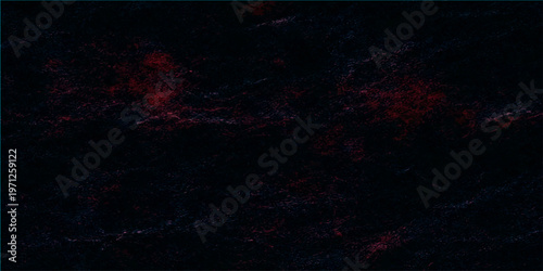 A captivating space rendering depicts the vast expanse of the cosmos, filled with celestial bodies and galaxies, painted in a striking palette of reds, blues and blacks.