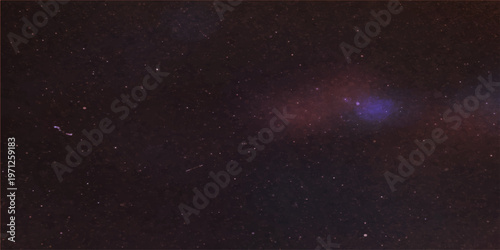 Mysterious galaxy of celestial wonders. A cosmic tapestry painted with stardust, nebulas and infinite.