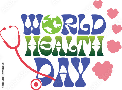 Retro World Health Day Graphic.eps