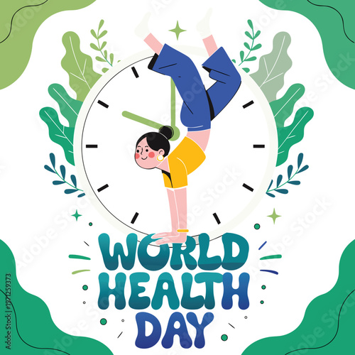 Colorful World Health Day Poster.eps