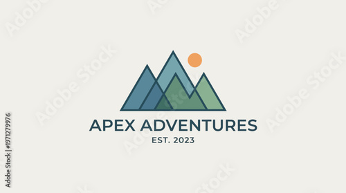 Apex Adventures Logo Design.