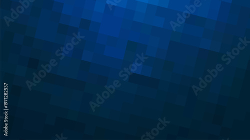 Deep Blue Pixelated Gradient Background with Dark and Cool Tones - Minimalist Abstract Digital Art for Modern Design, Technology, and Atmospheric Visual Projects