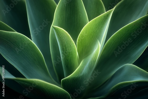 Succulent Leaves - Close-Up Detail