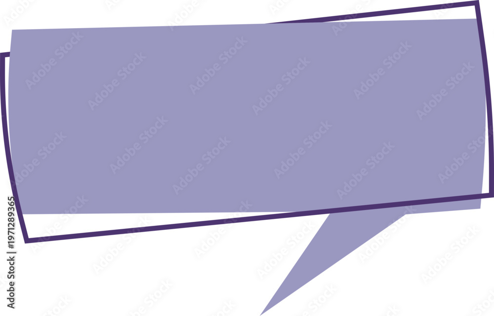 Fototapeta premium Flat pastel speech bubble vector. Chat boxes, message labels, dialog banners, UI stickers, abstract communication elements