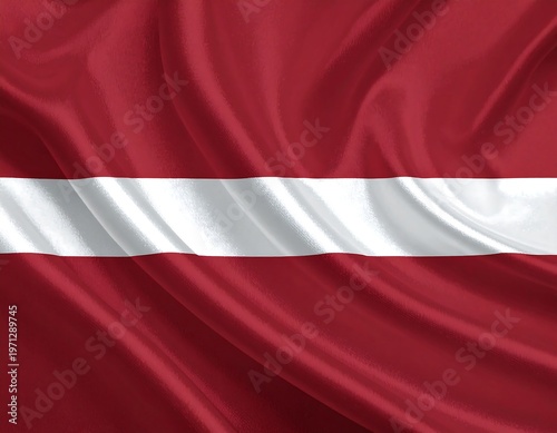 A red flag with a horizontal white stripe in the middle Free Download A red flag with a horizontal white stripe in the middle - GFXLoad